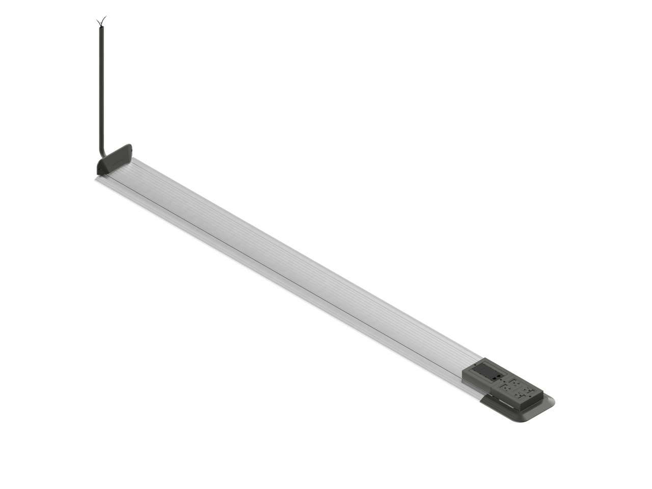 Legrand® XPO6K-SV Express Express On-Floor Kit, 67.75 in L 7.375 in W 4.625 in H, Aluminum/Plastic/Steel, Silver