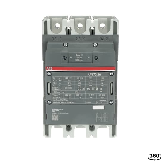 ABB AF370-30-00-13 NEMA & IEC Contactors