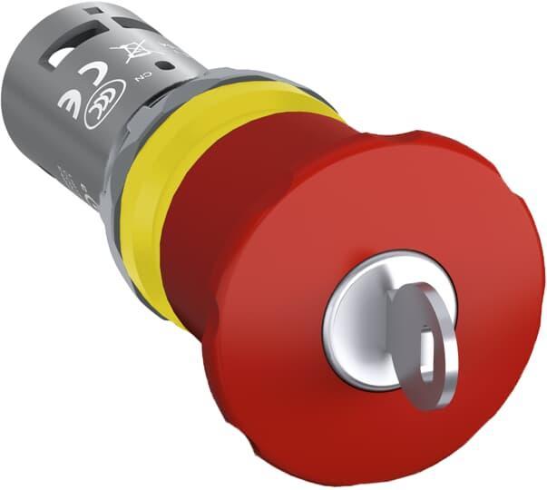 ABB CE4K1-10R-11 Non-Illuminated Twist/Key Release Switches