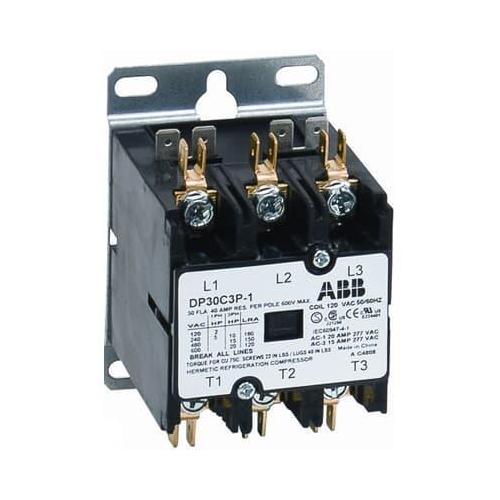 ABB DP30C3P-F Definite Purpose Contactors AC