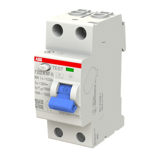 ABB F202A-80/0.03APR Residual Current Circuit Breakers