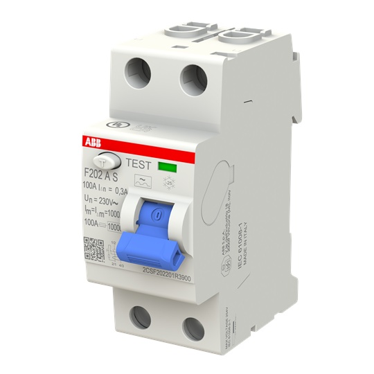 ABB F202AS-100/0.3 Residual Current Circuit Breakers