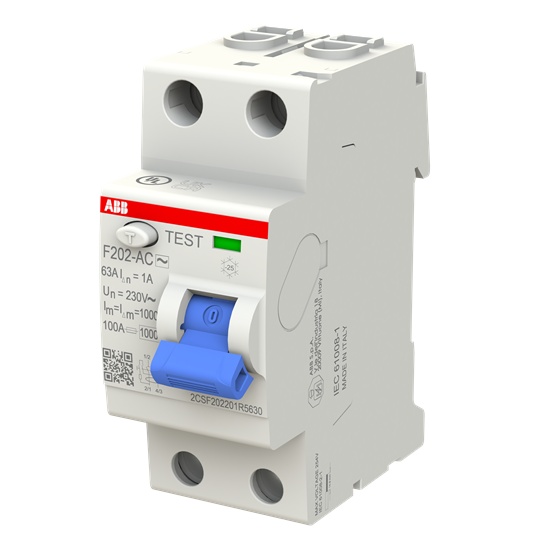 ABB F202AS-63/1.0 Residual Current Circuit Breakers