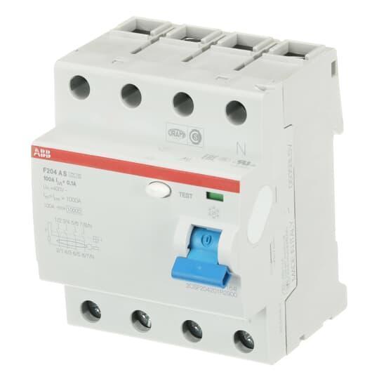 ABB F204AS-100/0.1 Residual Current Circuit Breakers