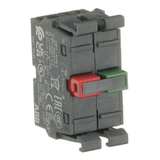 ABB MCB-11 Pushbutton & Switch Contact Blocks