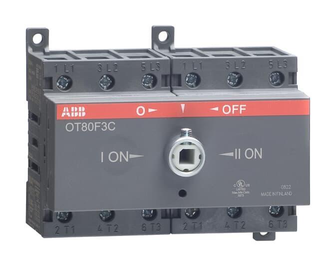 ABB OT80F3C Open Rotary Control Disconnects