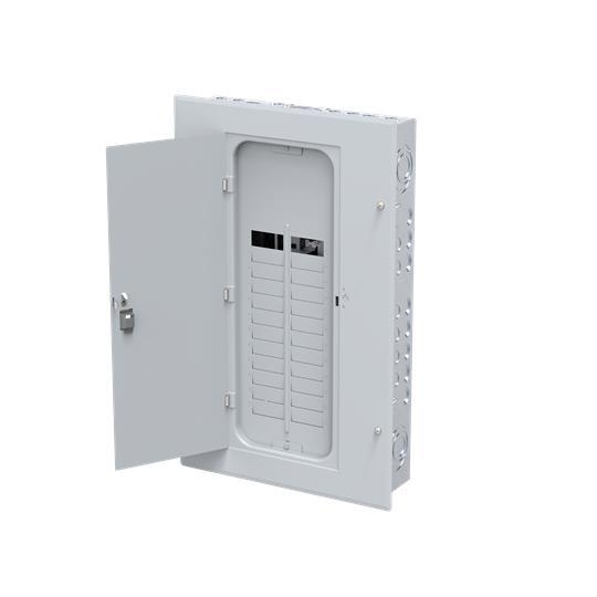 ABB PCC2412 P-Series Single Phase Load Center, 120, 240 V AC, 125 A, 22 kAIC Interrupt