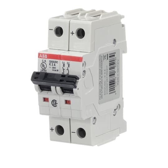 ABB S202UDC-K3 Miniature Circuit Breakers