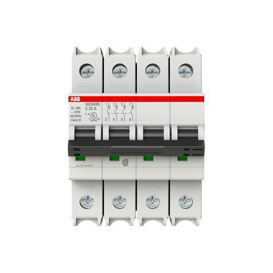 ABB SU204ML-C20 Miniature Circuit Breakers