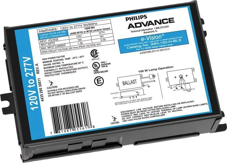 Advance 121251 Metal Halide Ballasts