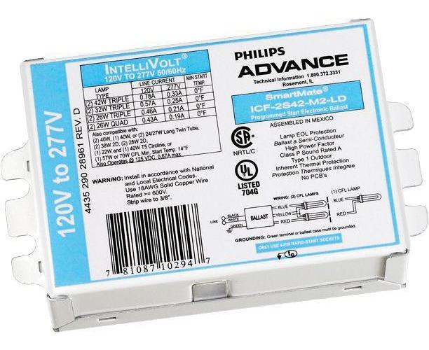 Advance 183319 Electronic Compact Fluorescent Ballasts