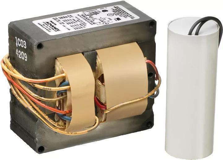 Advance 71A5492001D Magnetic HID Ballast, HID Lamp, 150 W Lamp, 120/208/240/277 V AC, Pulse, 1 Ballast Factor