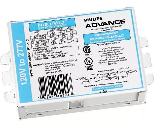 Advance 190496 Electronic Compact Fluorescent Ballasts