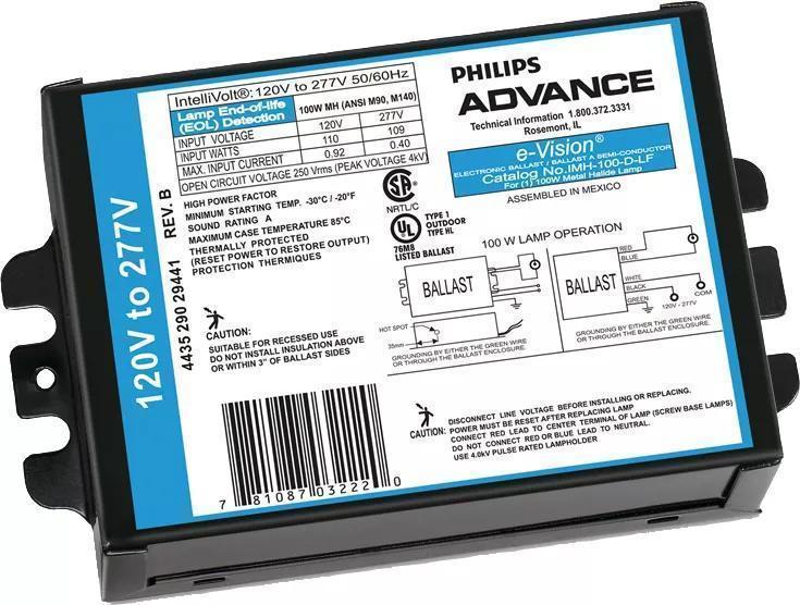 Advance 119701 Metal Halide Ballasts
