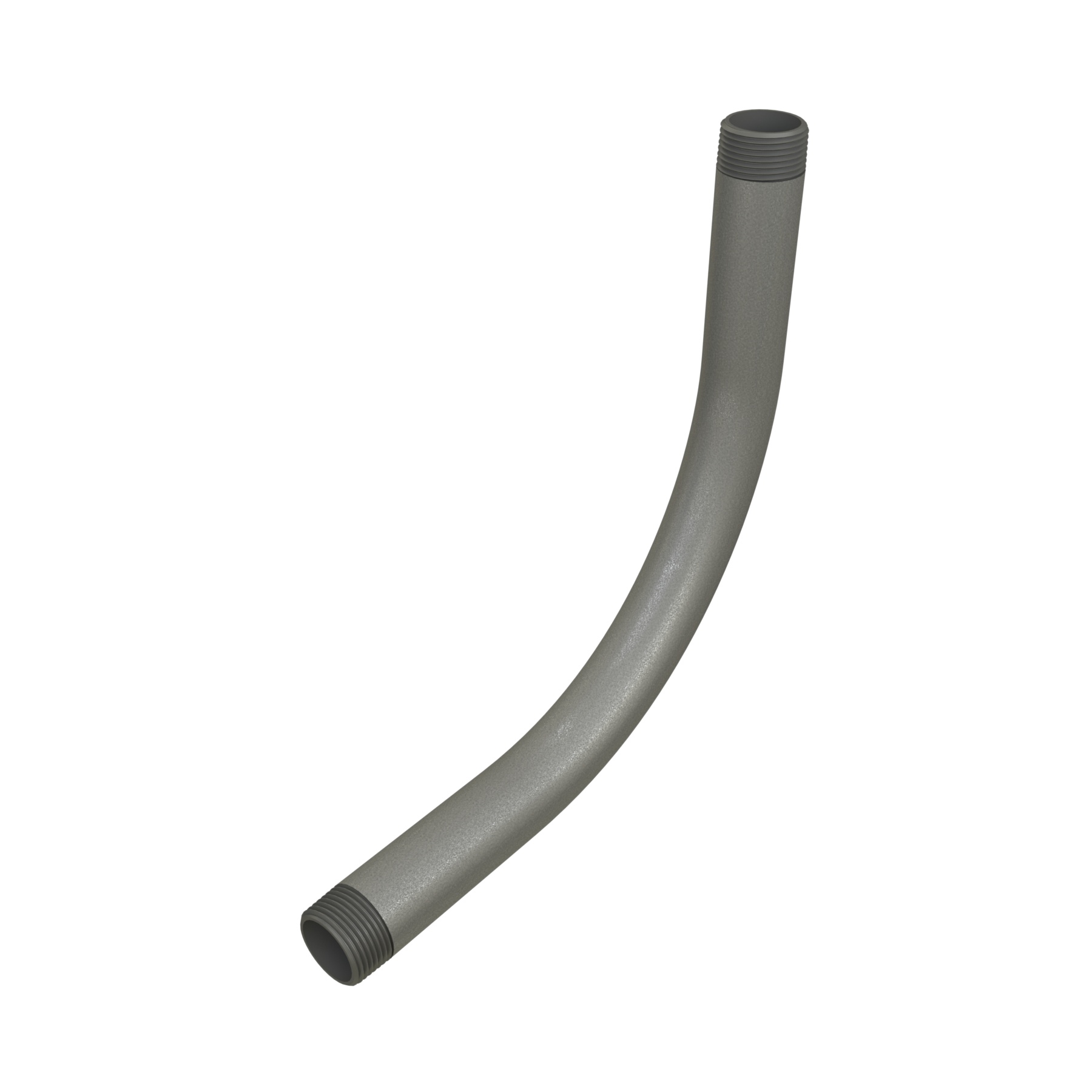 Allied Tube & Conduit 876856 Fitting Conduit Elbow, 2 in Trade, 90 deg, Steel, Hot Dipped Galvanized