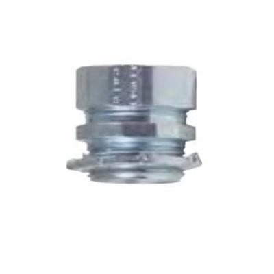 AMERICAN FITTINGS EC755USRT Compression Raintight Conduit Connector, 2 in Trade, Steel, Zinc Plated