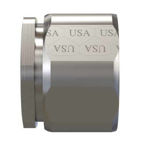 AMERICAN FITTINGS SPEC-grade™ Erickson® 3-Piece Coupling, 4 in, For Use With IMC/Threaded Rigid Conduit, Alloy Steel, Zinc Plated With Chromate