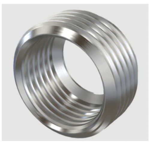 AMERICAN FITTINGS SPEC-grade™ Reducing Bushing, 2-1/2 x 1-1/2 in Trade, Alloy Steel, Zinc Plated With Chromate