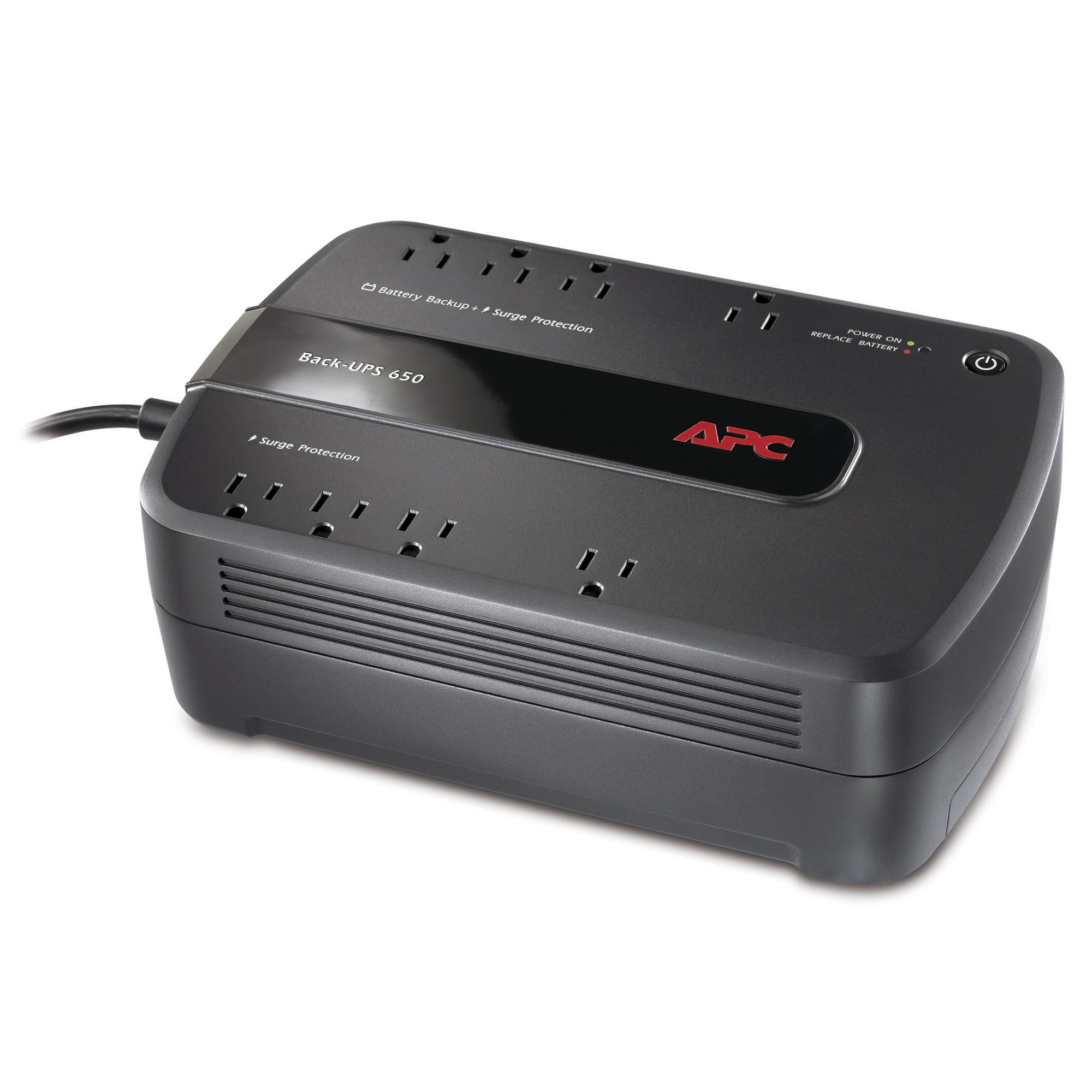 APC® BE650G1 Uninterruptible Power Supplies - AC