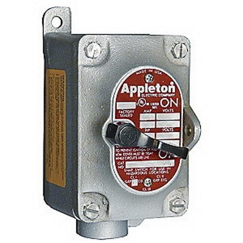Appleton® EDS3591 Tumbler-Snap Switch Control Stations