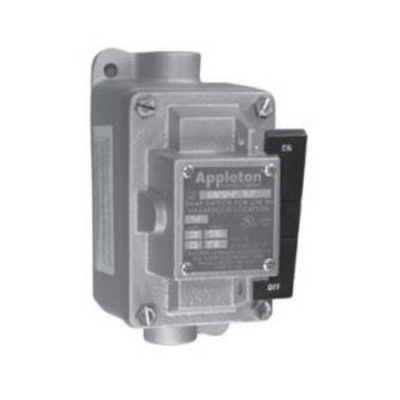 Appleton® EFSC175-R3W Tumbler-Snap Switch Control Stations