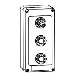 Appleton® U83W4PRA5A9 Combo Switch & Light Control Stations