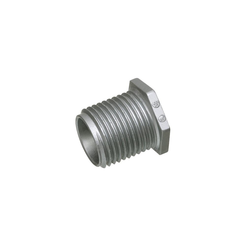 Arlington 502L Long Conduit Nipple, 3/4 in, For Use With Rigid and IMC Conduit, Die Cast Zinc