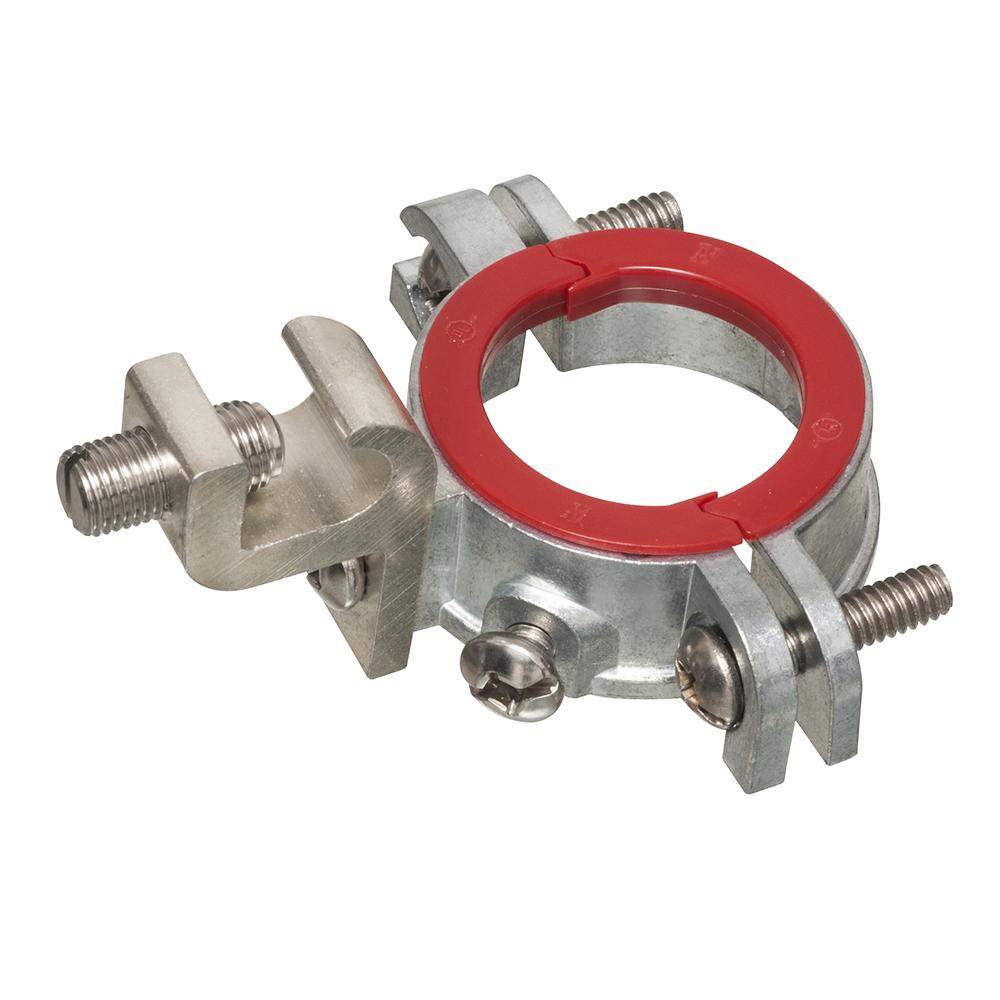 Arlington 551 550 Split Ground Bushing, 3/4 in Trade, 14 AWG Wire Min, 4 AWG Wire Max, Die Cast Zinc