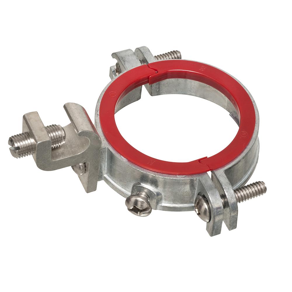 Arlington 556250 550 Split Ground Bushing, 2-1/2 in Trade, 6 AWG Wire Min, 250 MCM Wire Max, Die Cast Zinc