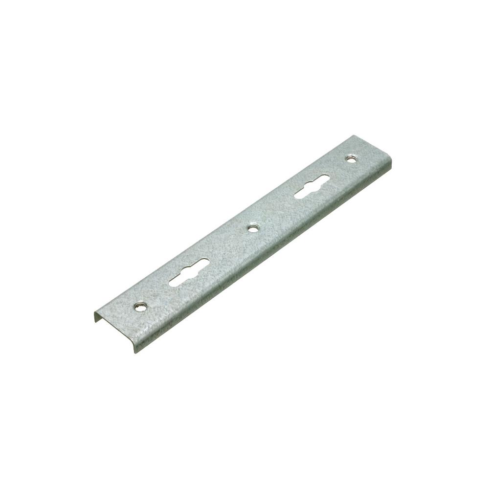 Arlington 611 Channel Bar, For Use With 613/617 Porcelain Wire Holders, Steel, Silver