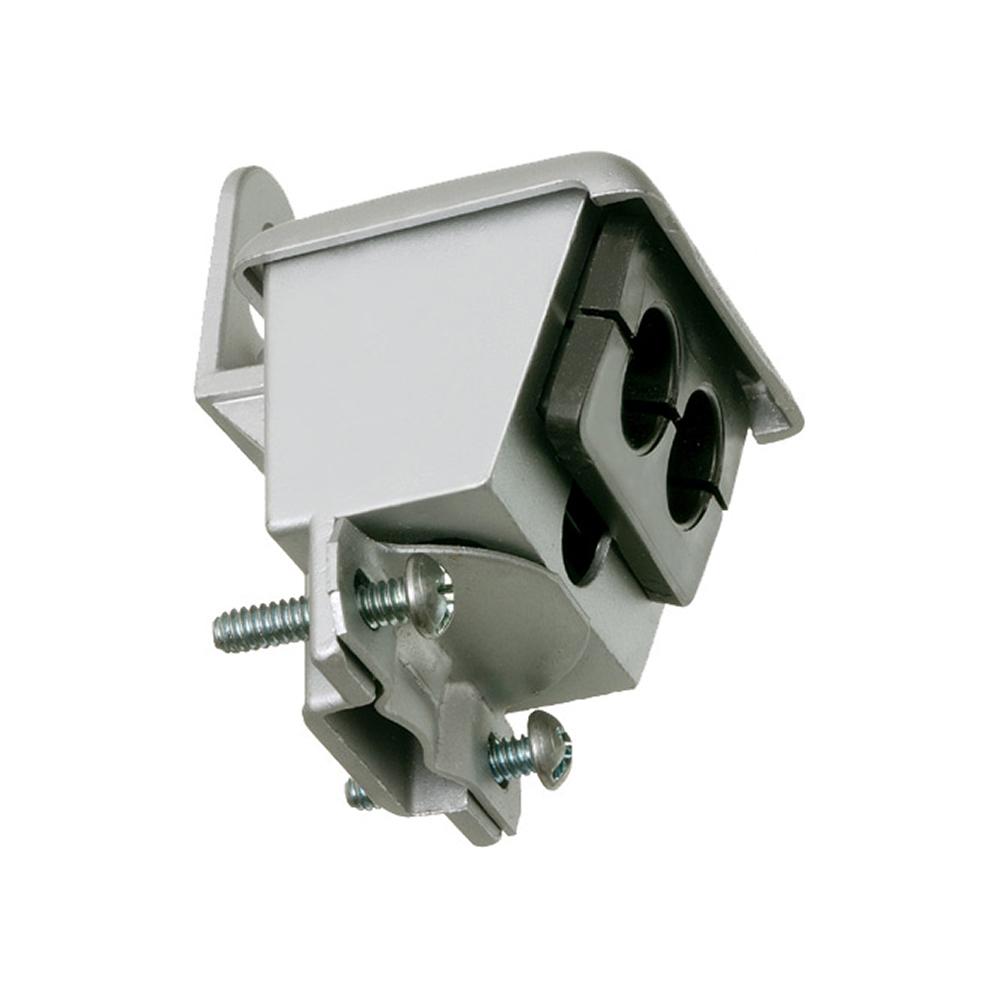 Arlington 662 Cable Service Entrance Cap, 3 in, (2) (2) 0.8 in Hole, For Use With EMT/IMC/Rigid Conduit, Die Cast Zinc