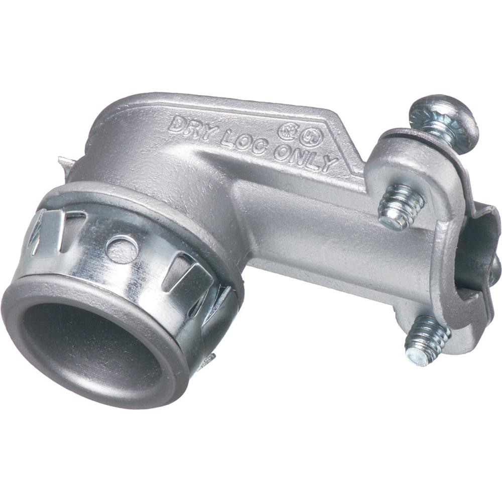 Arlington 85ST Armored/Metal Clad Cable Angle Connectors