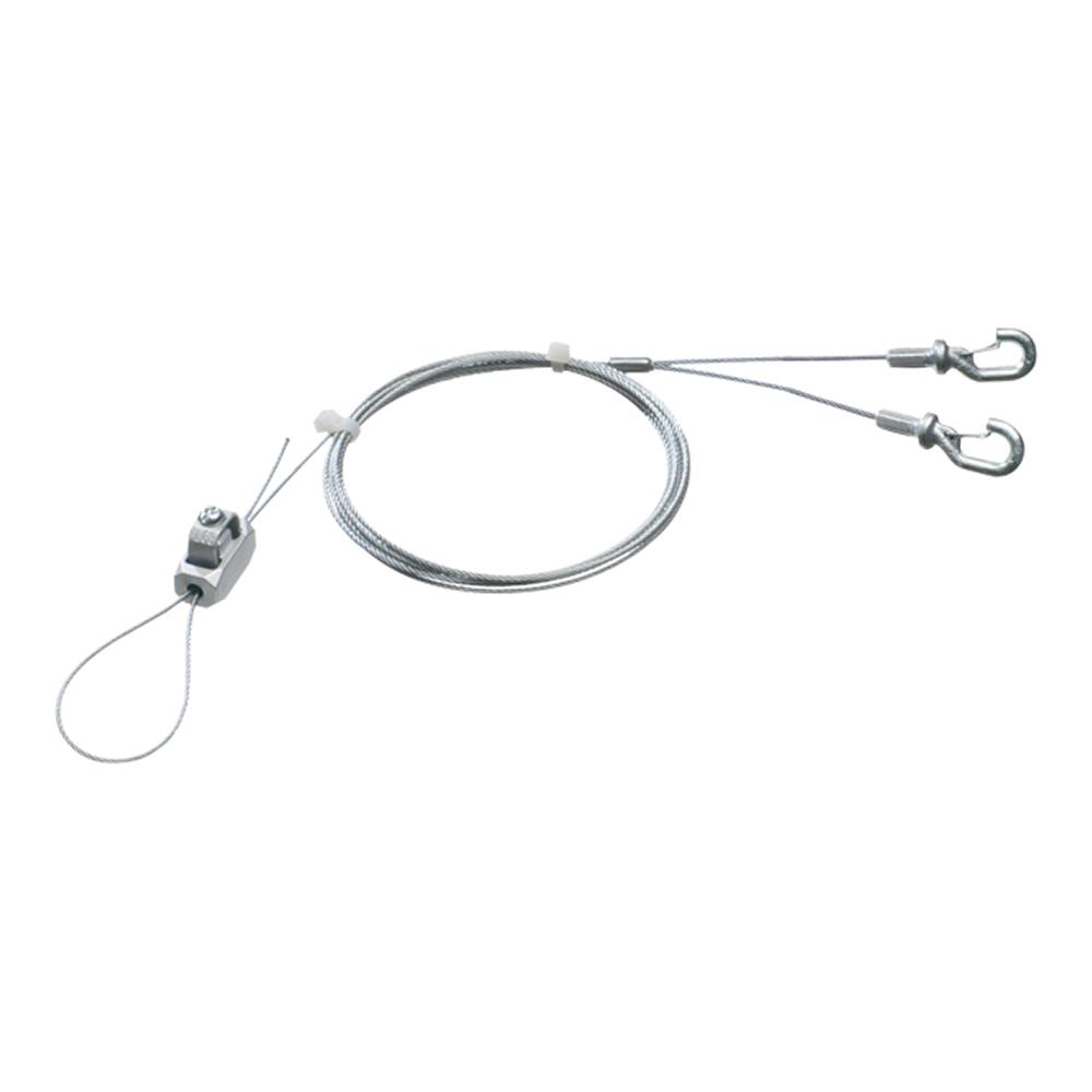 Arlington Wire Grabber™ DWY2H0810 Type Y Wire Grabber Kit With Hook, Silver