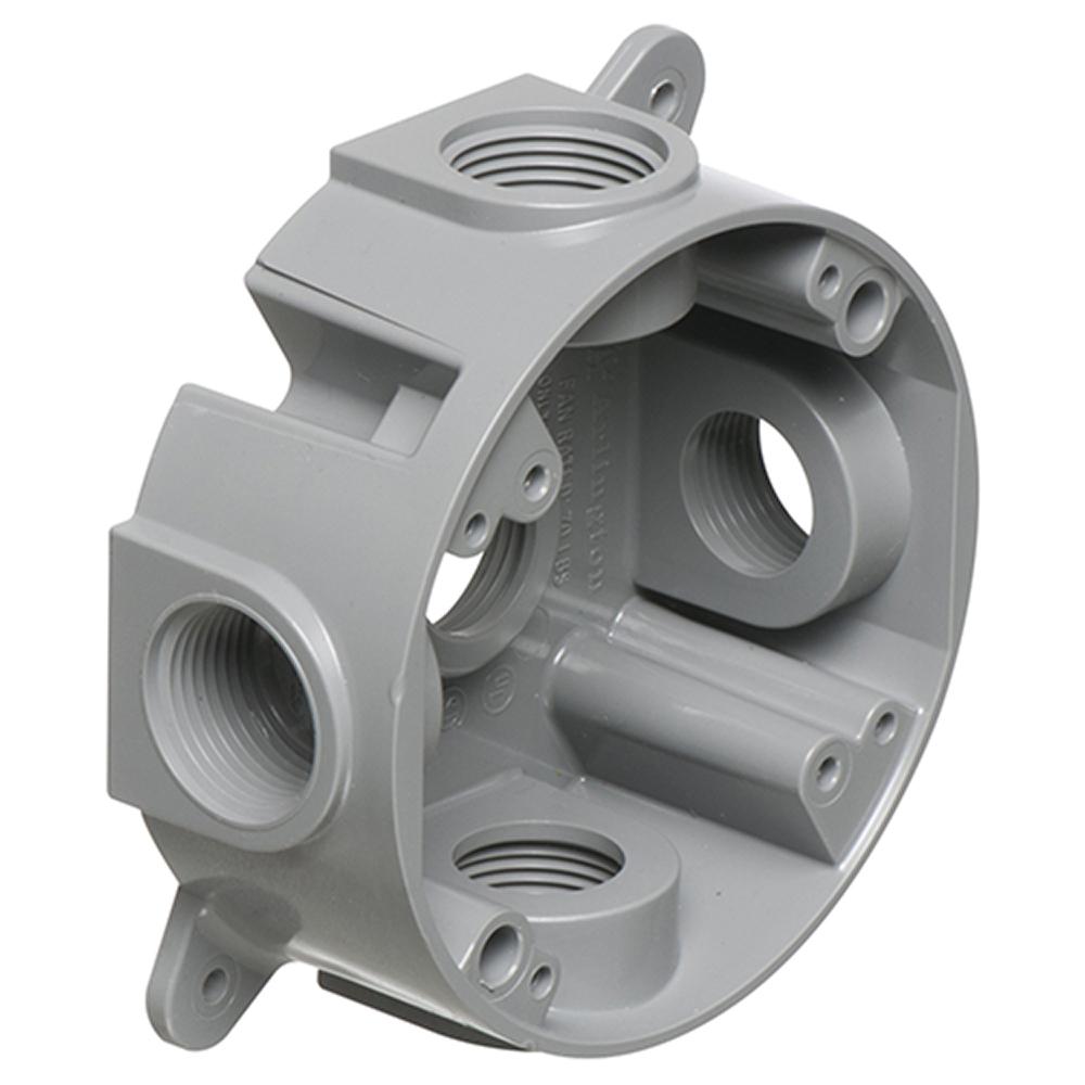 Arlington FBC42251GY Weatherproof Round Boxes