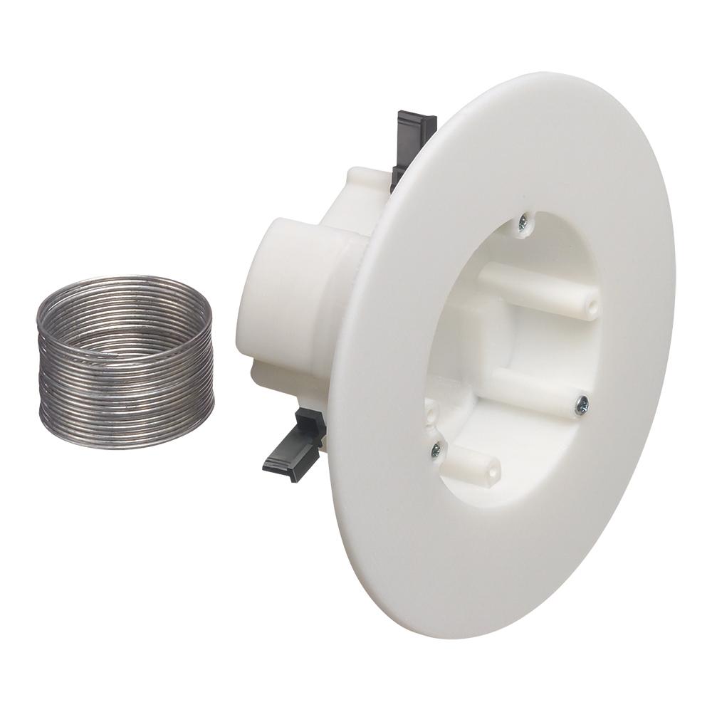 Arlington Cam-Light™ FL430S Mounting Box With Knockout, Steel, 17 cu-in Capacity, 2 Knockouts, 2.375 in H x 7.345 in W x 2.375 in D