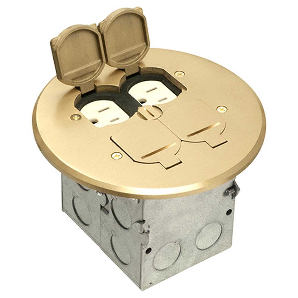 Arlington FLB6240MB Floor Box Outlet Assemblies