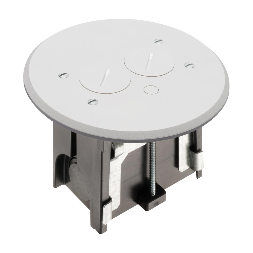 Arlington FLBAR101W Floor Box Outlet Assemblies