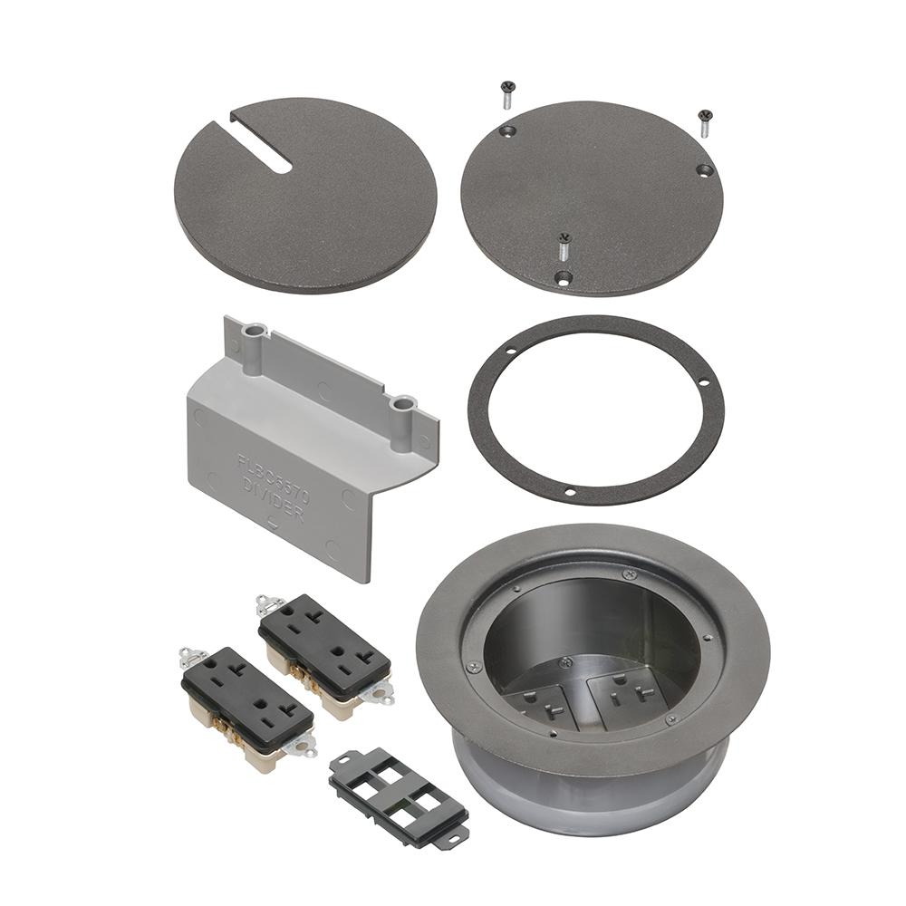 Arlington FLBC5570BL Floor Box Outlet Assemblies