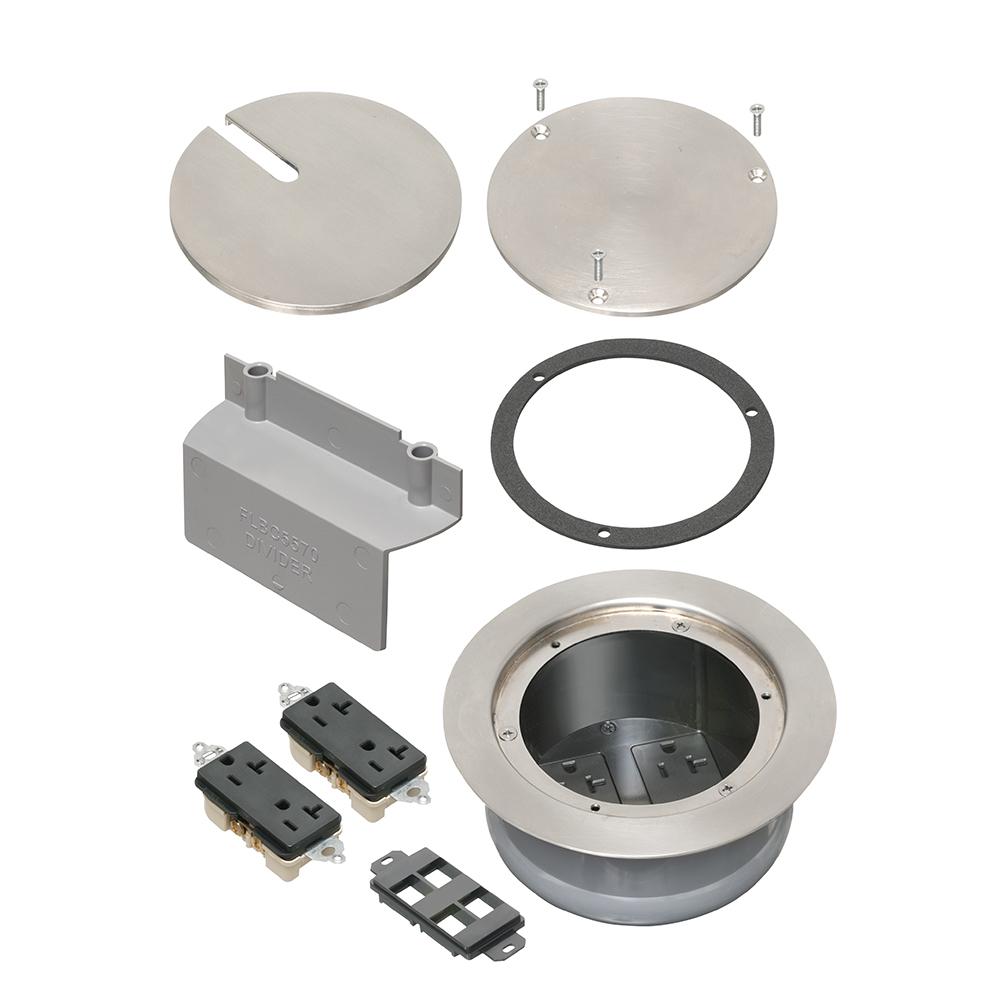 Arlington FLBC5570NL Floor Box Outlet Assemblies