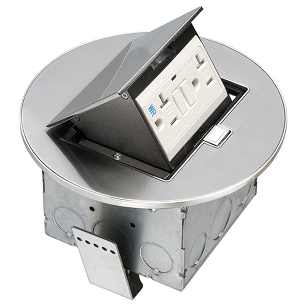 Arlington FLBT4465GSS Raised Floor Outlet Box Modules