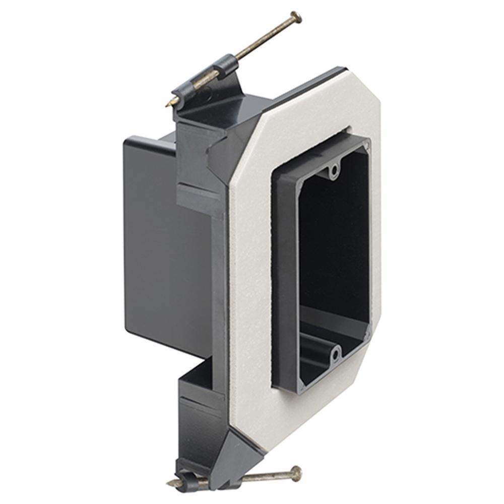 Arlington ONE-BOX™ FN101FL Flanged Non-Conductive Versatile Vapor Box, Plastic, 22 cu-in Capacity, 1 Gang, 5 in W x 7.664 in H