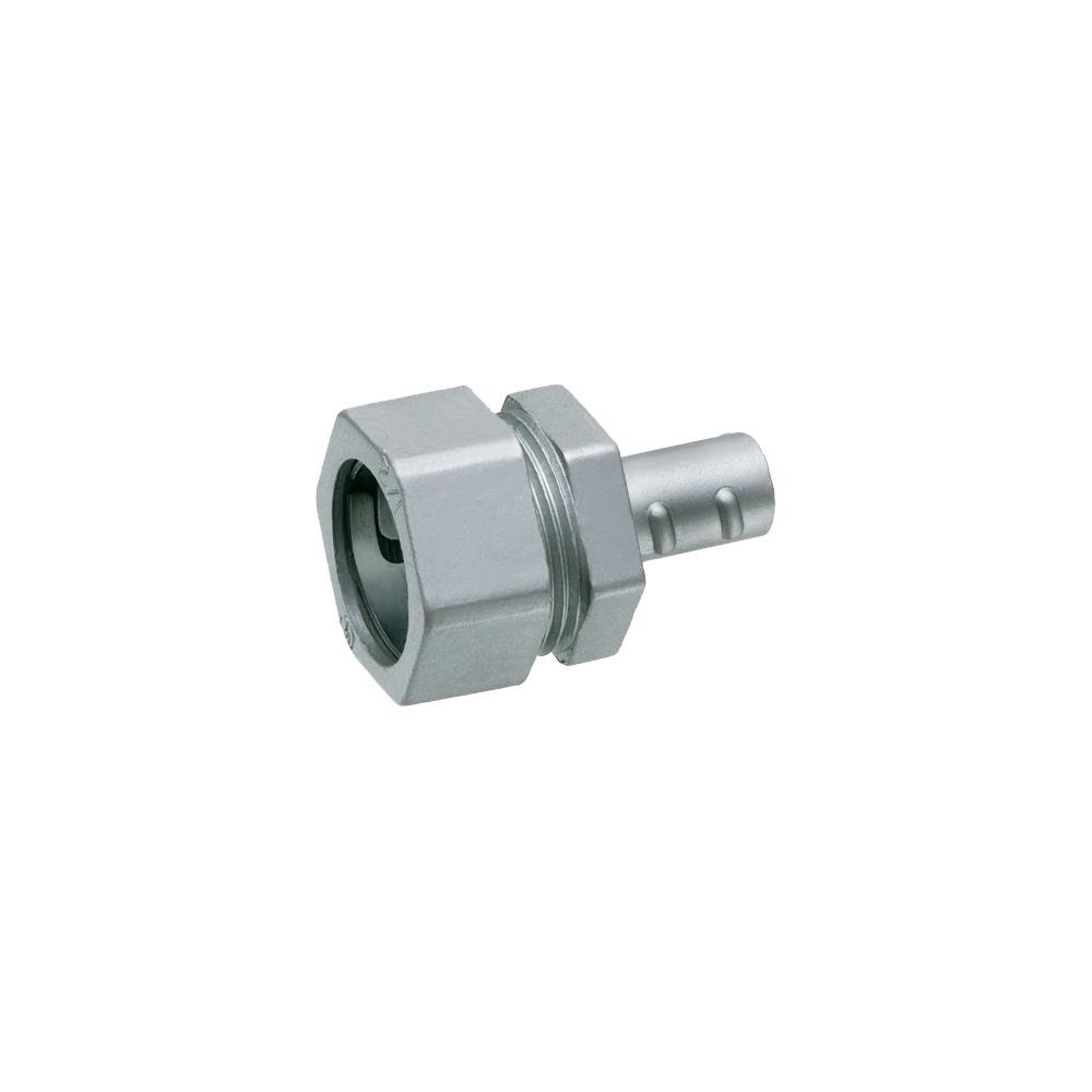 Arlington GF862 Compression Combination Coupling, 3/4 in, For Use With EMT Compression to Flexible Conduit, Die Cast Zinc