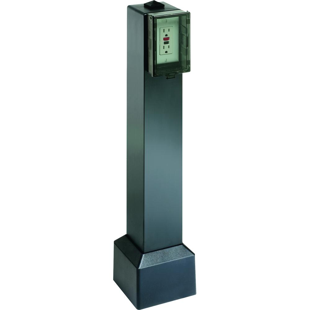 Arlington Gard-N-Post™ GPBK28B Bollard Kit With GPBK28BGC Grounding Clip