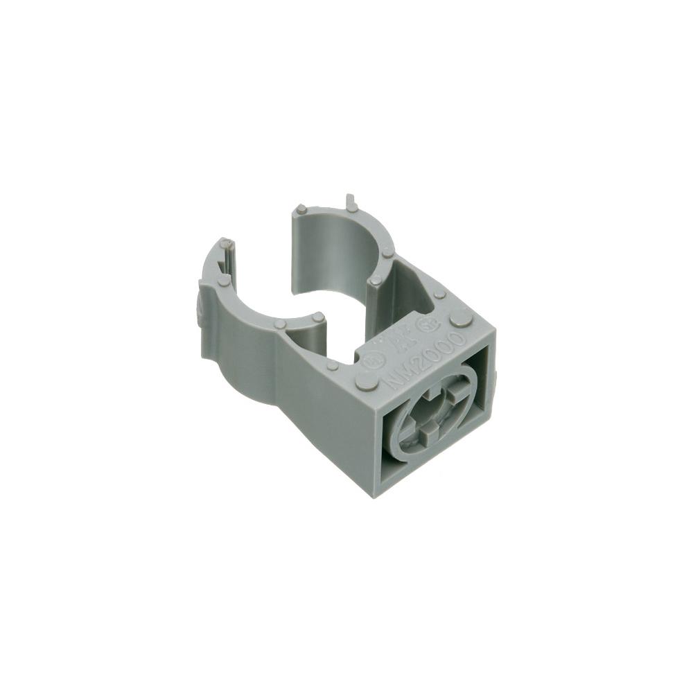 Arlington QuickLatch™ NM2090 1-Piece Corrosion-Resistant Pipe Hanger, 4 in Conduit, Plastic