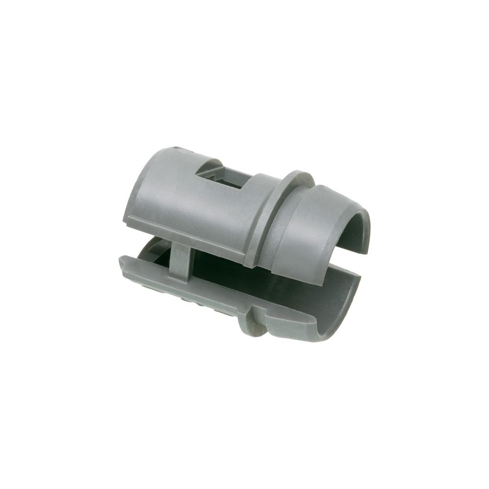 Arlington NM74 Round Cable Connector, 3/8 in Trade, Plastic