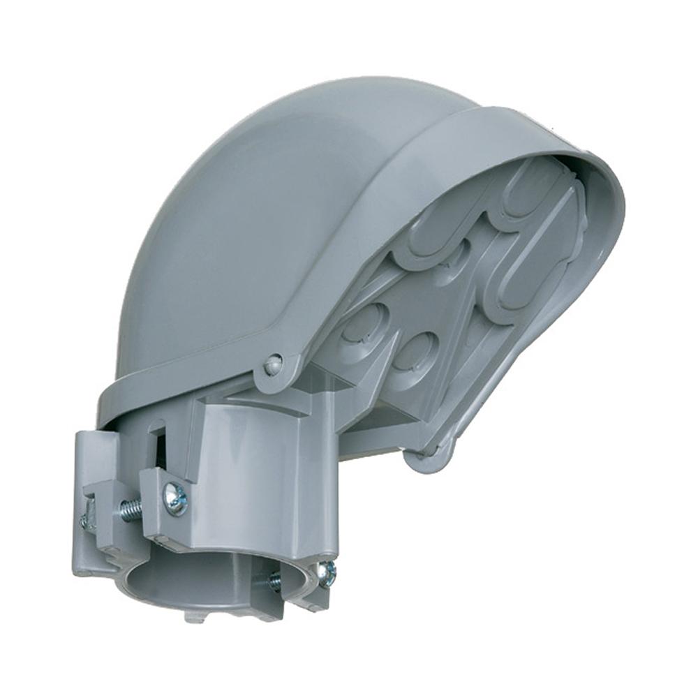 Arlington PVC106 Entrance Cap, 2-1/2 in, (4) (4) 7/8 in Hole, For Use With EMT/IMC/Rigid PVC Conduit, PVC
