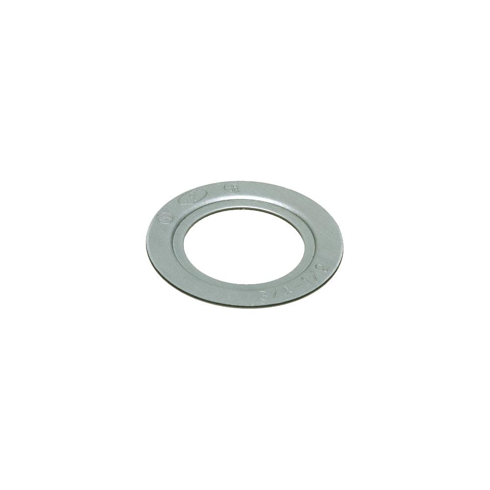 Arlington RW24 Reducing Washer, 3 x 1 in, For Use With IMC/Rigid Conduit, Steel, Plated