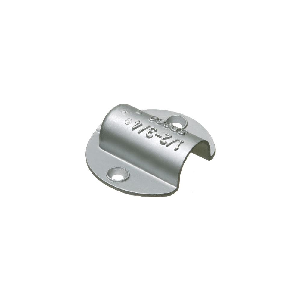 Arlington SP365 Sill Plate With Duct Seal and Wood Screws, Die Cast Zinc, Silver