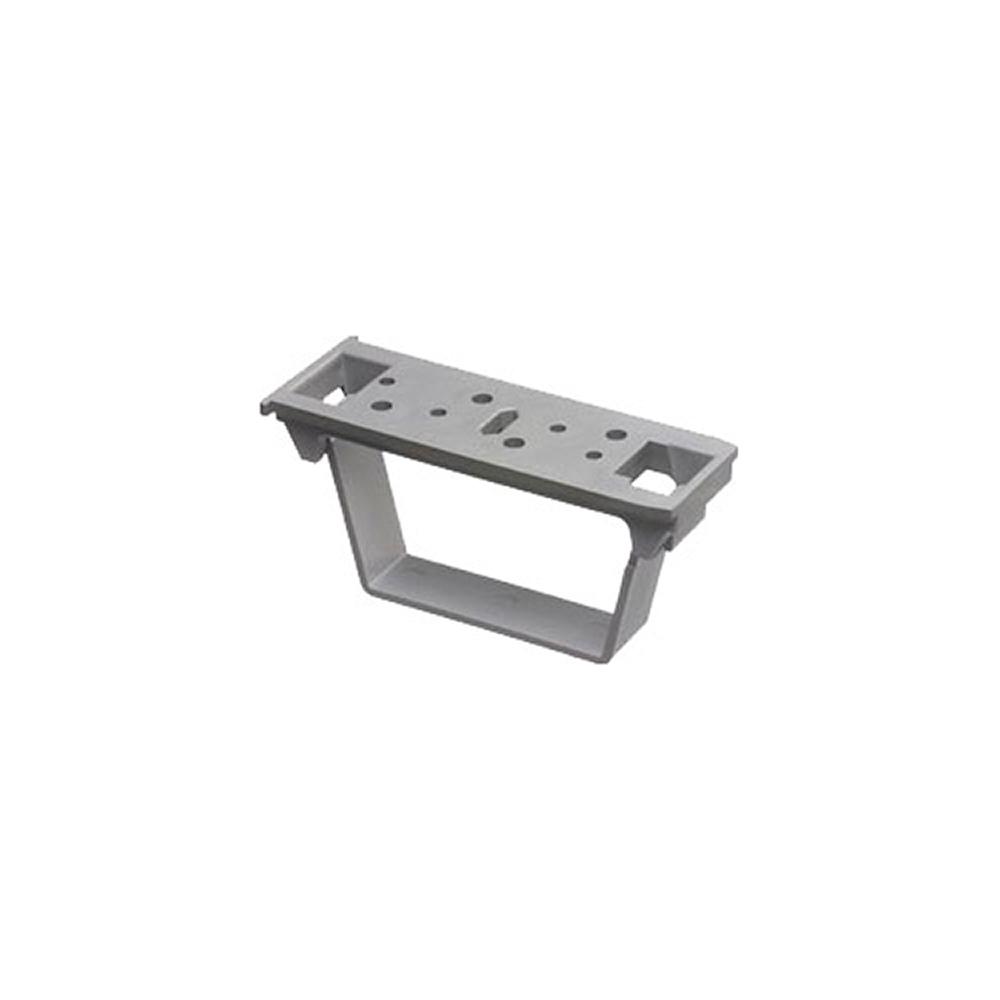 Arlington Cableway™ T23F Flat Surface Support Bracket, For Use With Arlington T205 Wire Tray, Plastic, Gray
