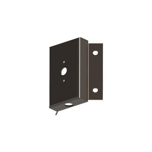 Atlas® 500-WPBBZ Wooden Pole Bracket, 6.54 in H x 6.68 in W x 1.375 in D, For Use With Site Lighting Fixtures, Fastened Mount, Steel